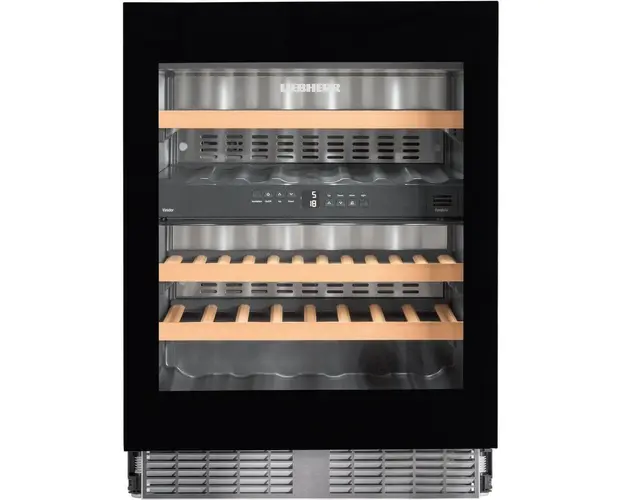 Vitrina de vin incorporabila UWTgb 1682, 94 l, 34 de sticle, Clasa G