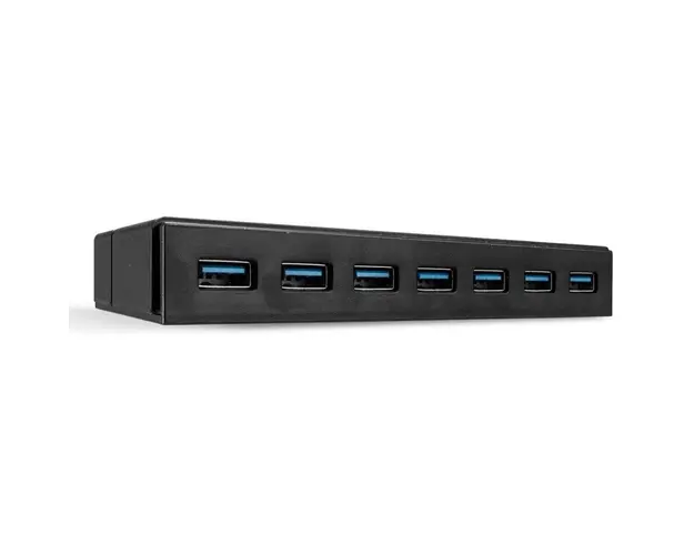 Charging Hub 7 Port USB 3.1, negru