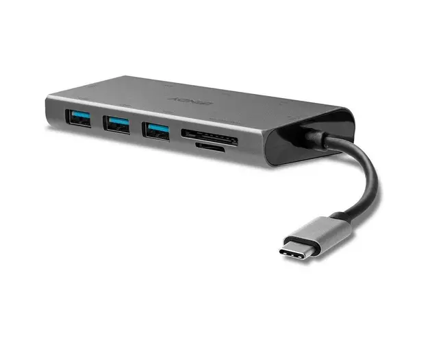 Docking Station Lindy LY-43278 Type C, Gray