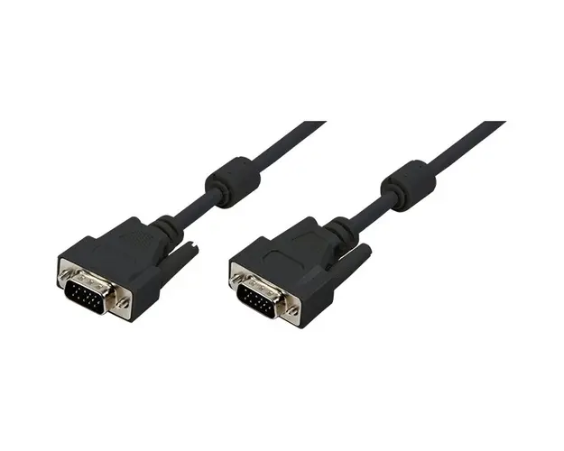 Cablu VGA 2x Ferrita HQ, lungime 10 m