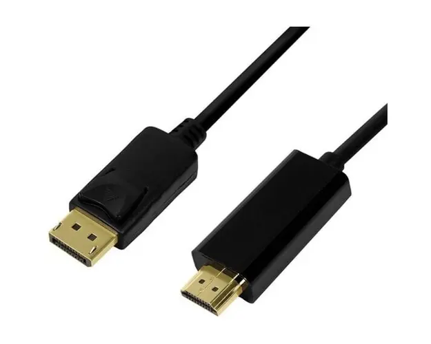Cablu video DisplayPort (T) la HDMI (T), 5m, conectori auriti, rezolutie maxima 4K UHD (3840 x 2160)