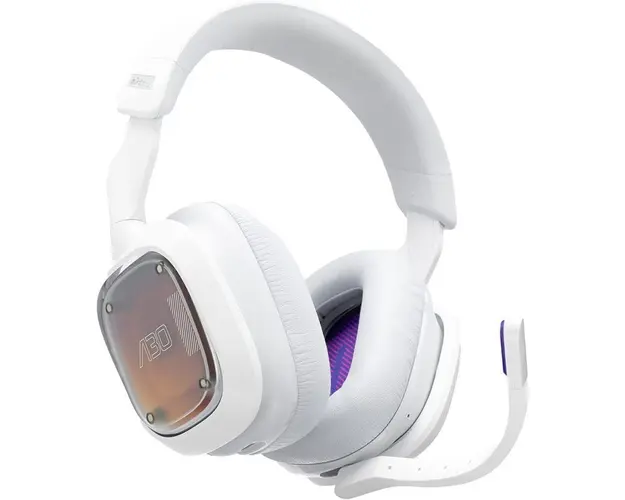Casti Gaming Wireless Logitech Astro Gaming A30 Xbox, alb/violet