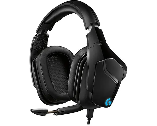 Casti gaming wireless Logitech G935 RGB Lightsync, surround 7.1, multiplatforma, Negru