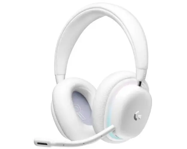 Casti wireless gaming Logitech G735 , Alb