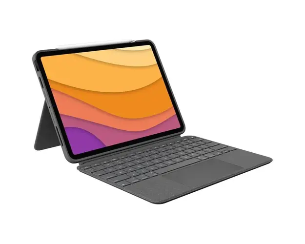 Logitech Combo Touch for iPad Air (4th &amp; 5th generation) - Grey - UK