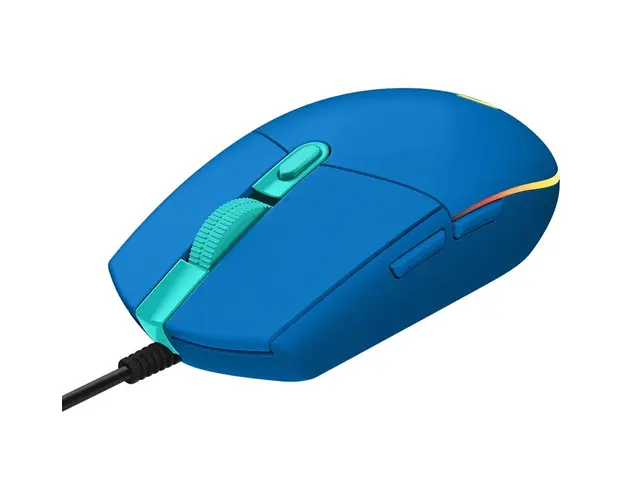 Mouse gaming Logitech G102 Lightsync, Albastru