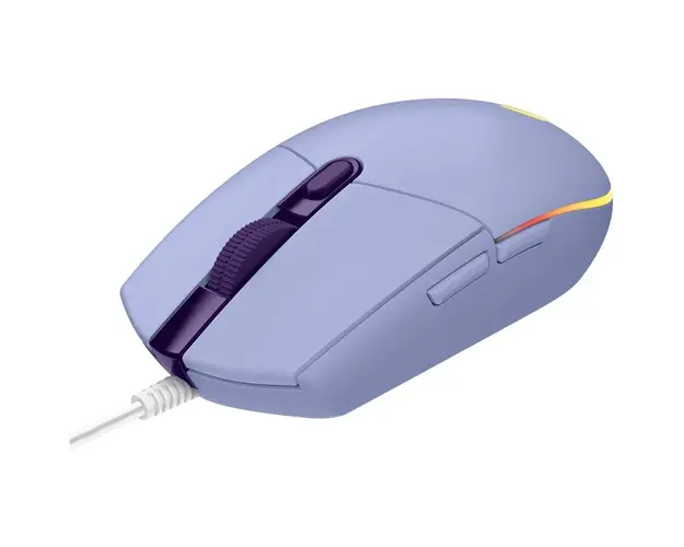 Mouse gaming Logitech G102 Lightsync, Lilac