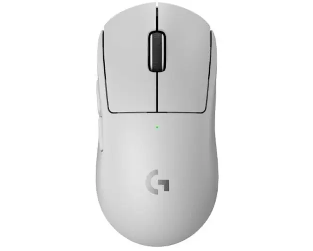 Mouse gaming wireless Pro X Superlight 2, ultrausor, senzor LightSpeed Hero, Alb