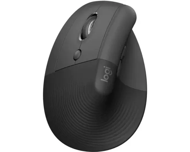 Mouse Logitech Lift Left Vertical Ergonomic, Graphite / Black