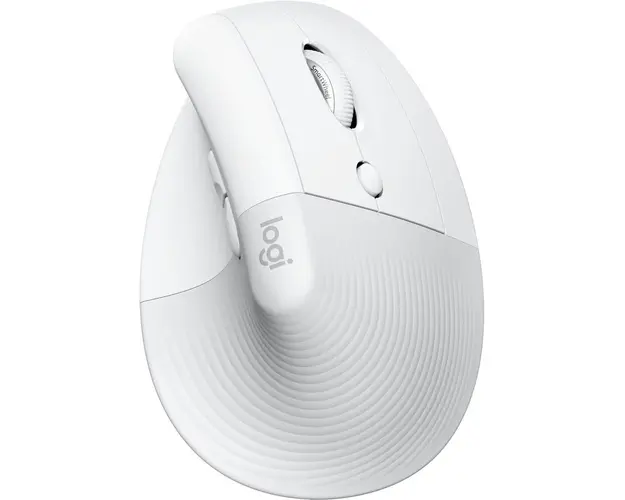 Mouse Logitech Lift Vertical Ergonomicfor Mac, Pale Grey
