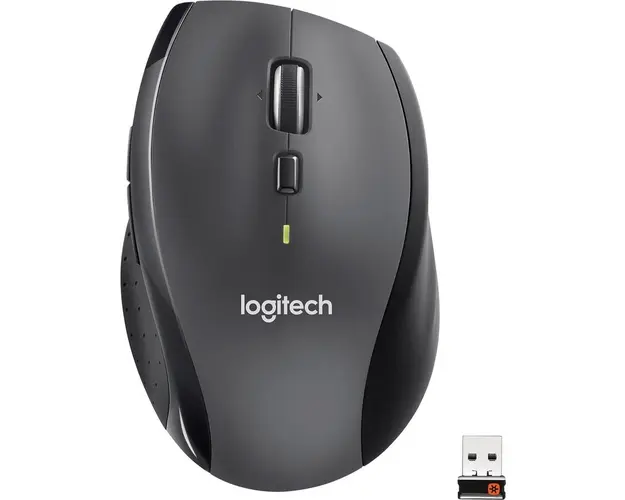 Mouse wireless Logitech Marathon M705, USB, Silver