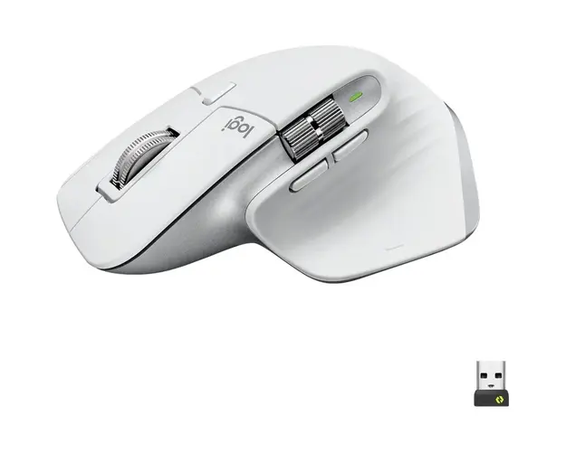 Mouse Wireless LOGITECH MX Master 3S Performance, 8000 dpi, Silent, USB, BT, Gri