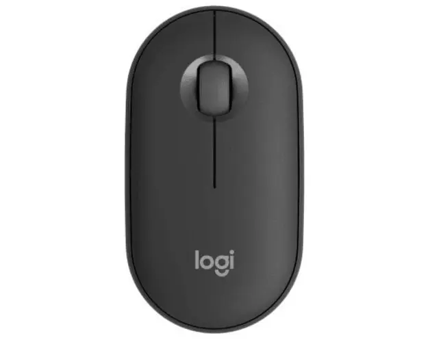 Mouse wireless Logitech Pebble 2 M350s, bluetooth, dongleless, Tonal graphite