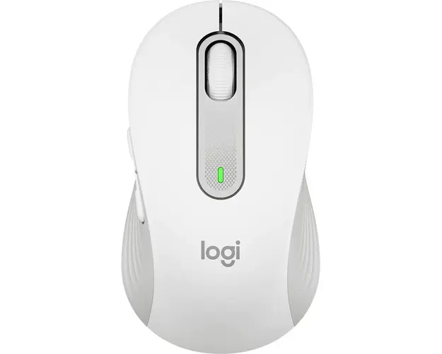Mouse wireless Logitech Signature M650, Alb