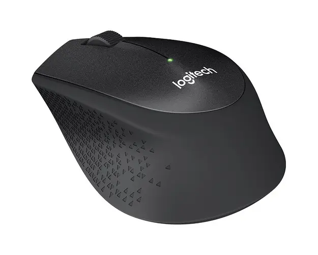 Logitech Mouse Logitech M330 Silent Plus, Wireless, Black