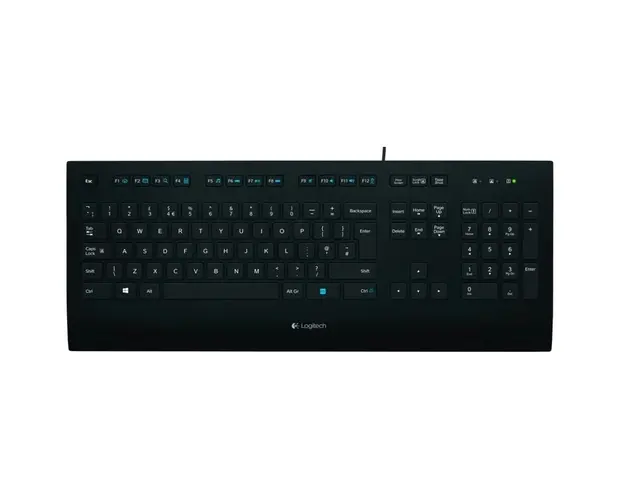 Tastatura Logitech Comfort K280E, USB, Negru