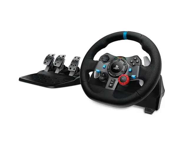 Volan Logitech Driving Force G29 pentru Playstation 5, Playstation 4, Playstation 3, PC + Casti Astro A10