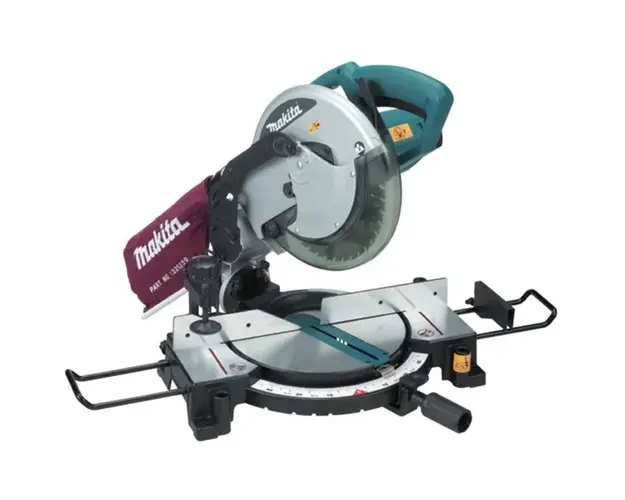 Fierastrau circular stationar Makita MLS100, 1500 W, 45 unghi, 130 mm diametru taiere, 255 mm diametru panza
