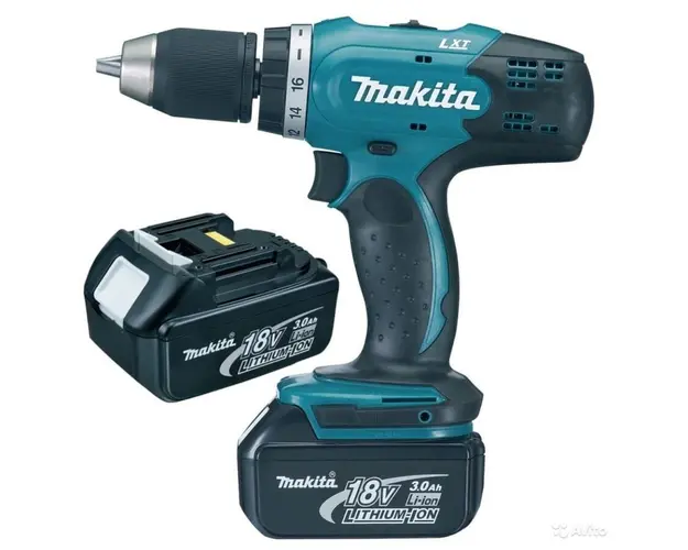 Masina de gaurit si insurubat (bormasina) pe acumulator Makita DDF453RFE, 18 V, 42 Nm, 1300 RPM, 36 mm diametru maxim de gaurire, 2 acumulato 3 Ah, incarcator