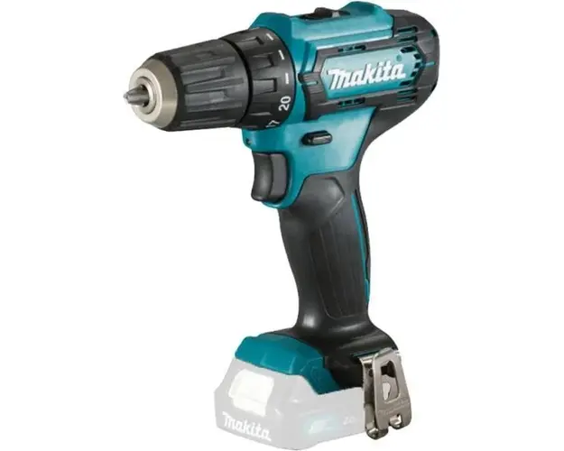 Masina de gaurit si insurubat (bormasina) pe acumulator Makita DF333DZ, 12 V, 30 Nm, 1700 RPM, 10 mm mandrina, fara acumulator/incarcator