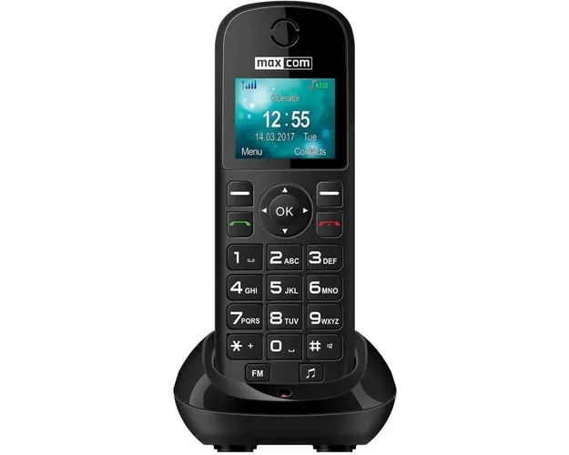 Telefon mobil MaxCom Comfort MM35D, Black