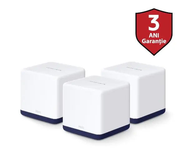 Router Wireless Mesh Gigabit Halo H50G Dual Band Wi-Fi 5, 3pack