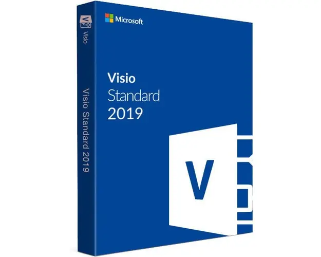 Aplicatie Microsoft Licenta Electronica Visio Standard 2019, All languages, ESD