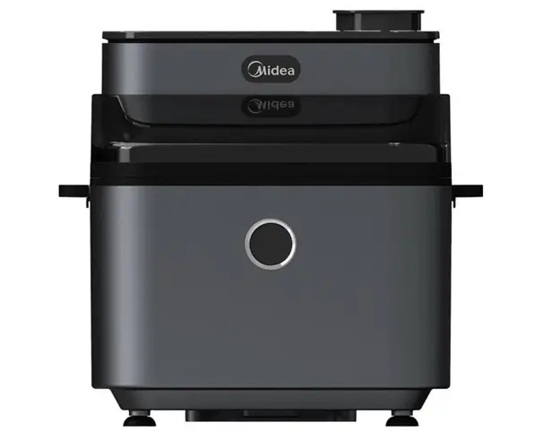 Friteuza cu aer cald Midea MF-CY75A2, 1700W, 7.3L, Afisaj LED, Uscare, Tehnologie JuicyCrispy