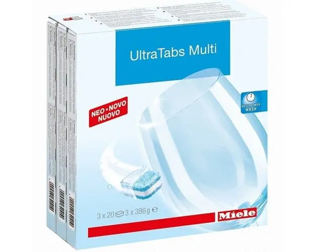 Detergent tablete pentru masina de spalat vase Miele UltraTabsMulti, 60 tablete