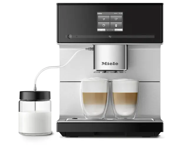 Espressor automat Miele CM 7350 Coffee Passion, One Touch for Two, Aromatic System, WLAN, 2.2 l, grilaj incalzit, Negru