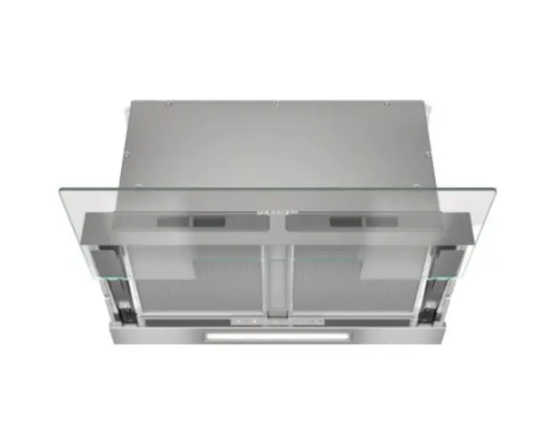 Hota incorporabila telescopica Miele DAS 4640, 1 motor, Putere de absorbtie 600 m3/h,Con@ctivity, 60 cm, Sticla transparenta