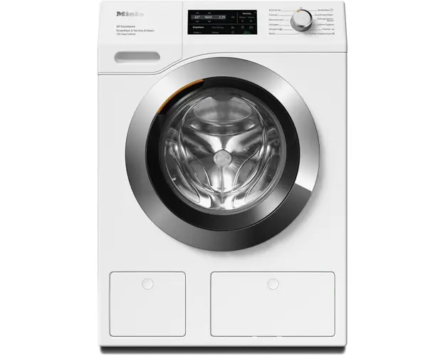 Masina de spalat rufe Miele WEI 895 WCS, 9 kg, 1600 rpm, WiFI Conn@ct, TwinDos, PowerWash, iluminare tambur, Clasa A, alb