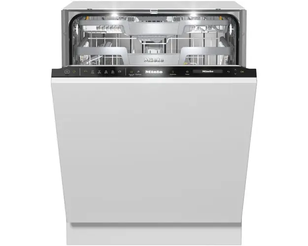Masina de spalat vase incorporabila Miele G 7690 SCVi K2O CLST/OBSW, 14 seturi, 13 programe, AutoDos cu PowerDisk, EcoPower, Knock2open, BriliantLight, Miele@Home, Clasa A, 60 cm