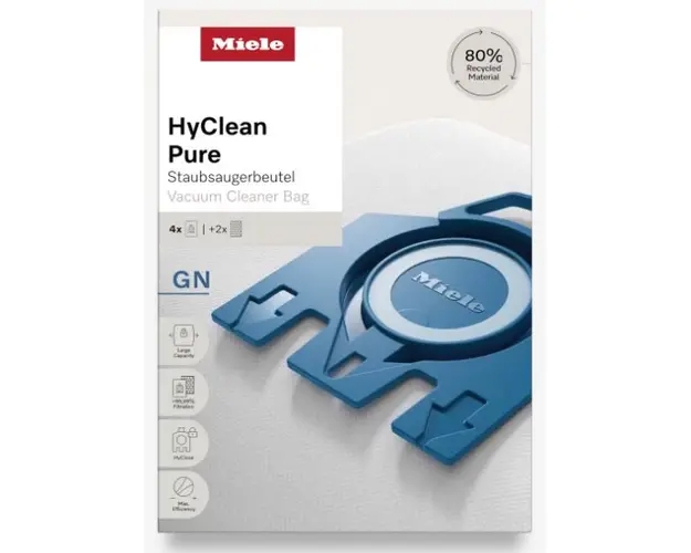 Saci aspirator Miele HyClean Pure GN, 4 saci, un filtru motor, un filtru evacuare