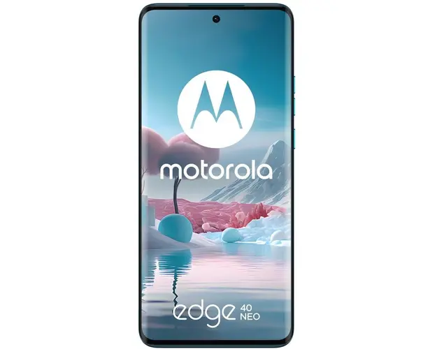 Telefon mobil Motorola Edge 40 Neo, Dual SIM, 256GB, 12GB RAM, 5G, Caneel Bay