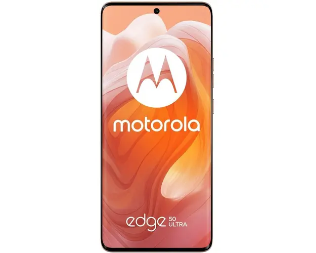Telefon mobil Motorola Edge 50 Ultra, Dual SIM, 1TB, 16GB RAM, 5G, Peach Fuzz