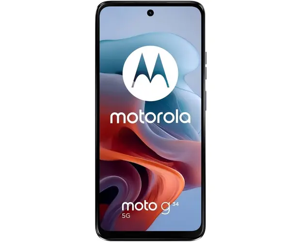 Telefon mobil Moto g34, Dual SIM, 128GB, 8GB RAM, 5G, Ice Blue