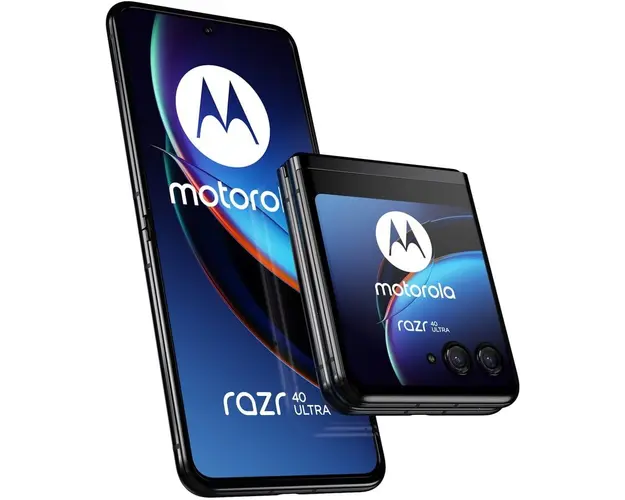 Telefon mobil Motorola razr 40 ultra, Dual SIM, 8GB RAM, 256GB, 5G, Infinite Black