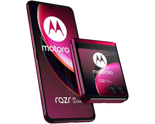 Telefon mobil Motorola razr 40 ultra, Dual SIM, 8GB RAM, 256GB, 5G, Viva Magenta