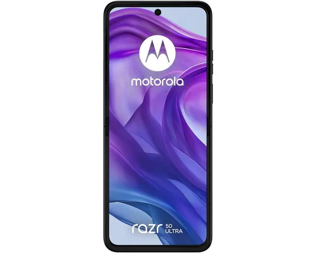 Telefon mobil Motorola Razr 50 ultra, Dual SIM, 12GB RAM, 512GB, 5G, Midnight Blue