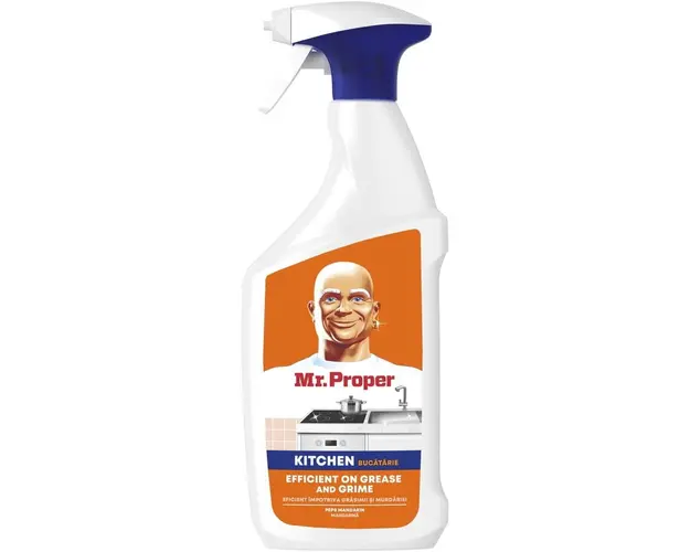 Detergent degresant spray Mr Proper pentru bucatarie, 800 ml