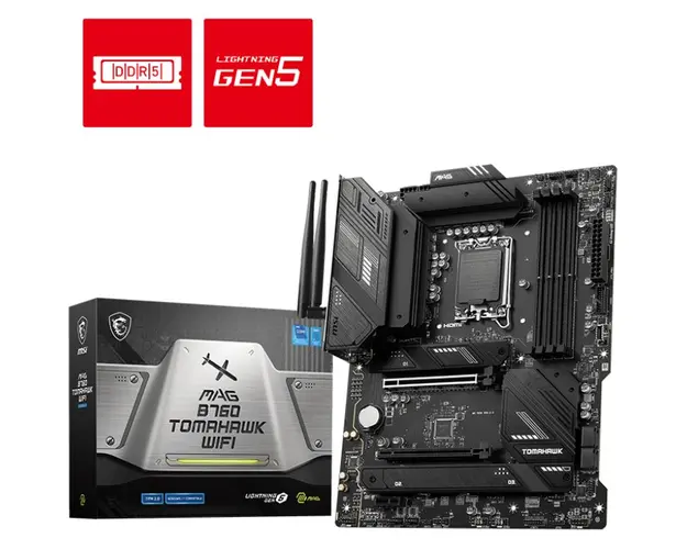 Placa de baza MAG B760 TOMAHAWK WIFI, LGA1700