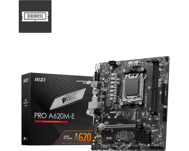 Placa de baza PRO A620M-E