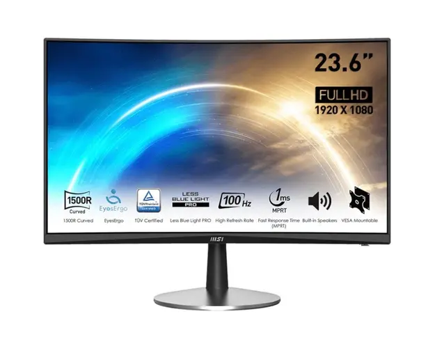 Monitor LED Pro MP2422C Curbat 23.6 inch FHD VA 1 ms 100 Hz