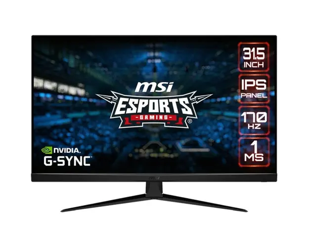 Monitor LED MSI Gaming G321Q 31.5 inch QHD IPS 1 ms 170 Hz HDR G-Sync Compatible &amp; FreeSync Premium