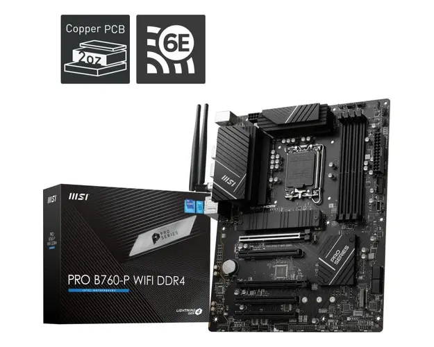 Placa de baza PRO B760-P WIFI DDR4