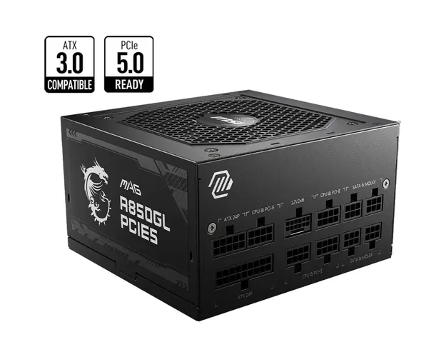 Sursa MSI MAG A850GL PCIE5, 80+ Gold, 850W