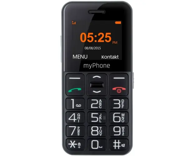 Telefon mobil MyPhone Halo Easy 2G, 1.8, VGA, 1000mAh, Black