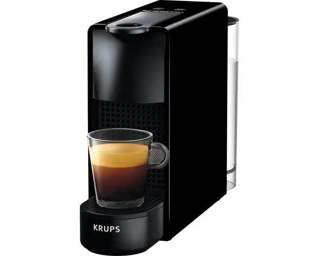 Espressor Nespresso by Krups Essenza Mini, 1300W, 19 bar, 0.6L, Negru lucios
