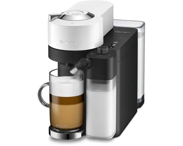 Espressor Nespresso DeLonghi Vertuo Lattissima ENV300W , 1500 W, 1.5L, alb